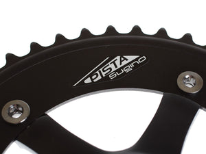 Sugino Pista Crankset - Black
