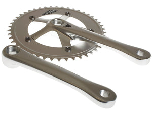 Sugino Pista Crankset - Silver