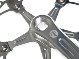 BLB Pista Vera Crankset - Silver