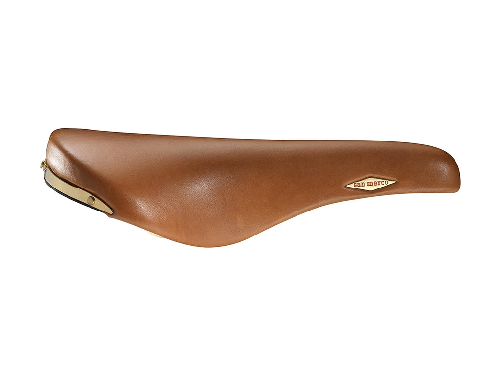 Selle de vélo Selle San Marco Rolls vintage 1986 : cuir de Selle de vélo Selle San Marco Rolls vintage 1986 : cuir de